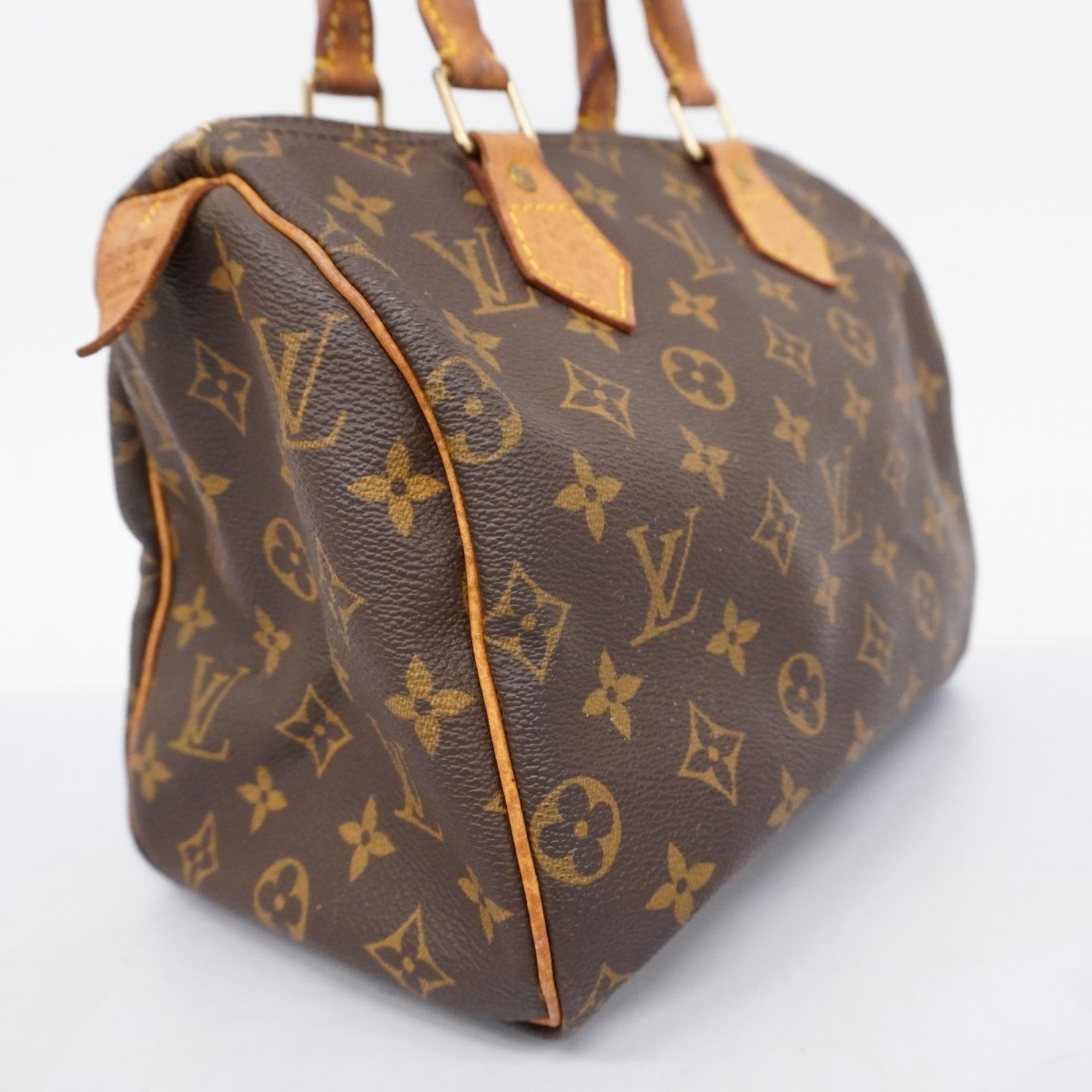 Louis Vuitton Handbag Monogram Speedy 25 M41109 Brown Ladies