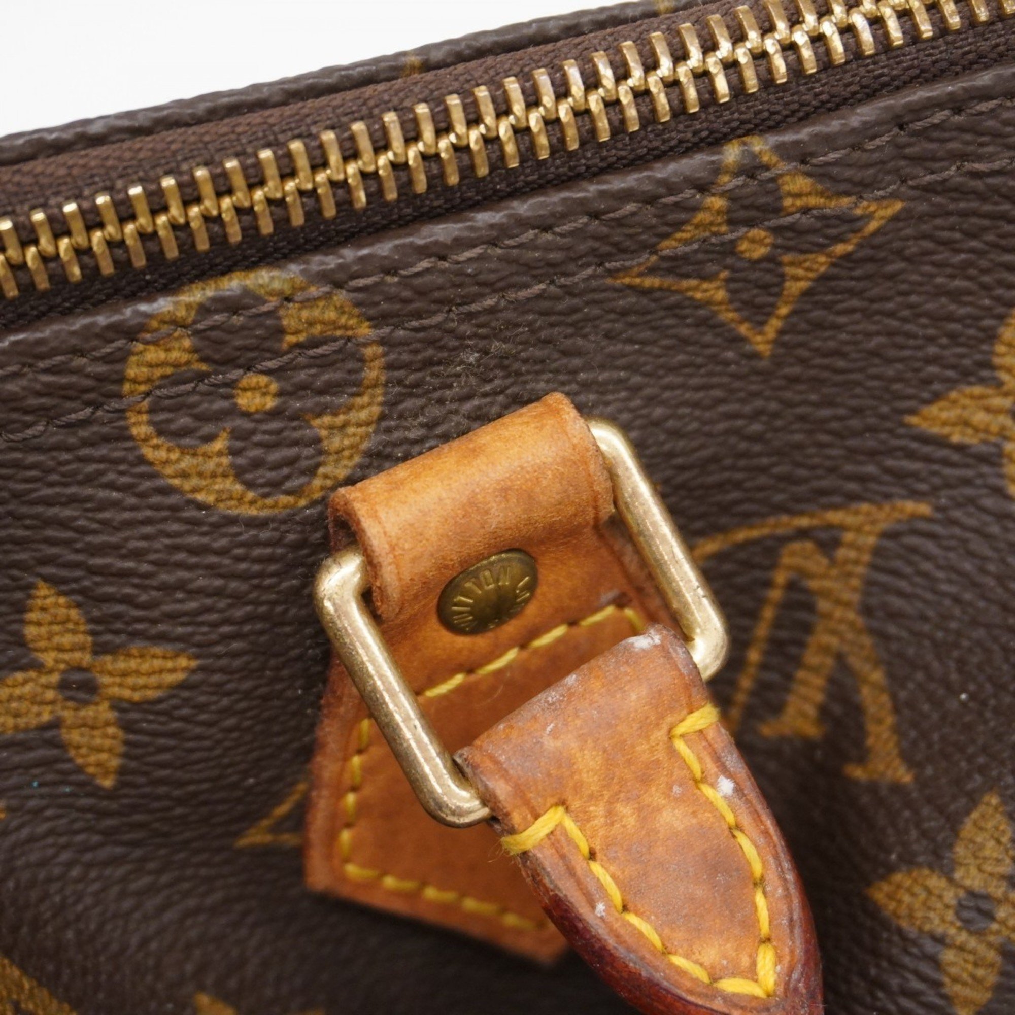 Louis Vuitton Handbag Monogram Speedy 25 M41109 Brown Ladies