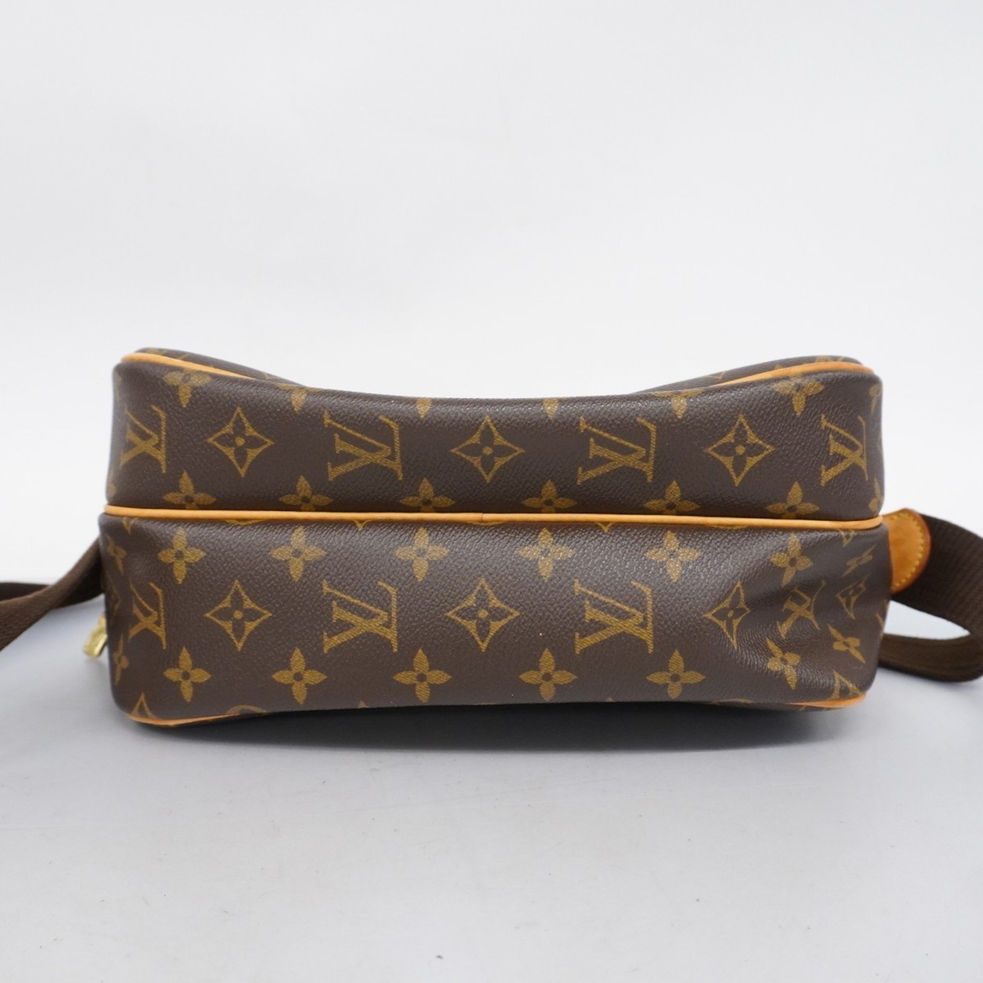 Louis Vuitton Shoulder Bag Monogram Reporter PM M45254 Brown Ladies