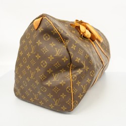 Louis Vuitton Boston Bag Monogram Keepall 55 M41424 Brown Men's Women's