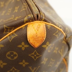 Louis Vuitton Boston Bag Monogram Keepall 55 M41424 Brown Men's Women's