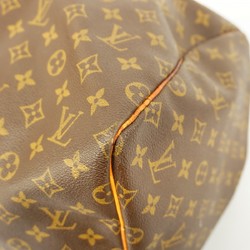 Louis Vuitton Boston Bag Monogram Keepall 55 M41424 Brown Men's Women's