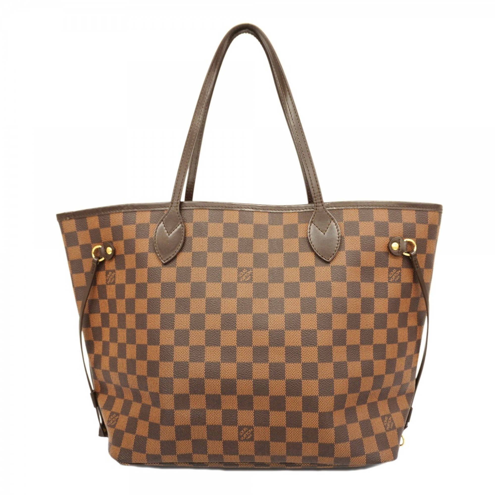 Louis Vuitton Tote Bag Damier Neverfull MM N51105 Ebene Women's