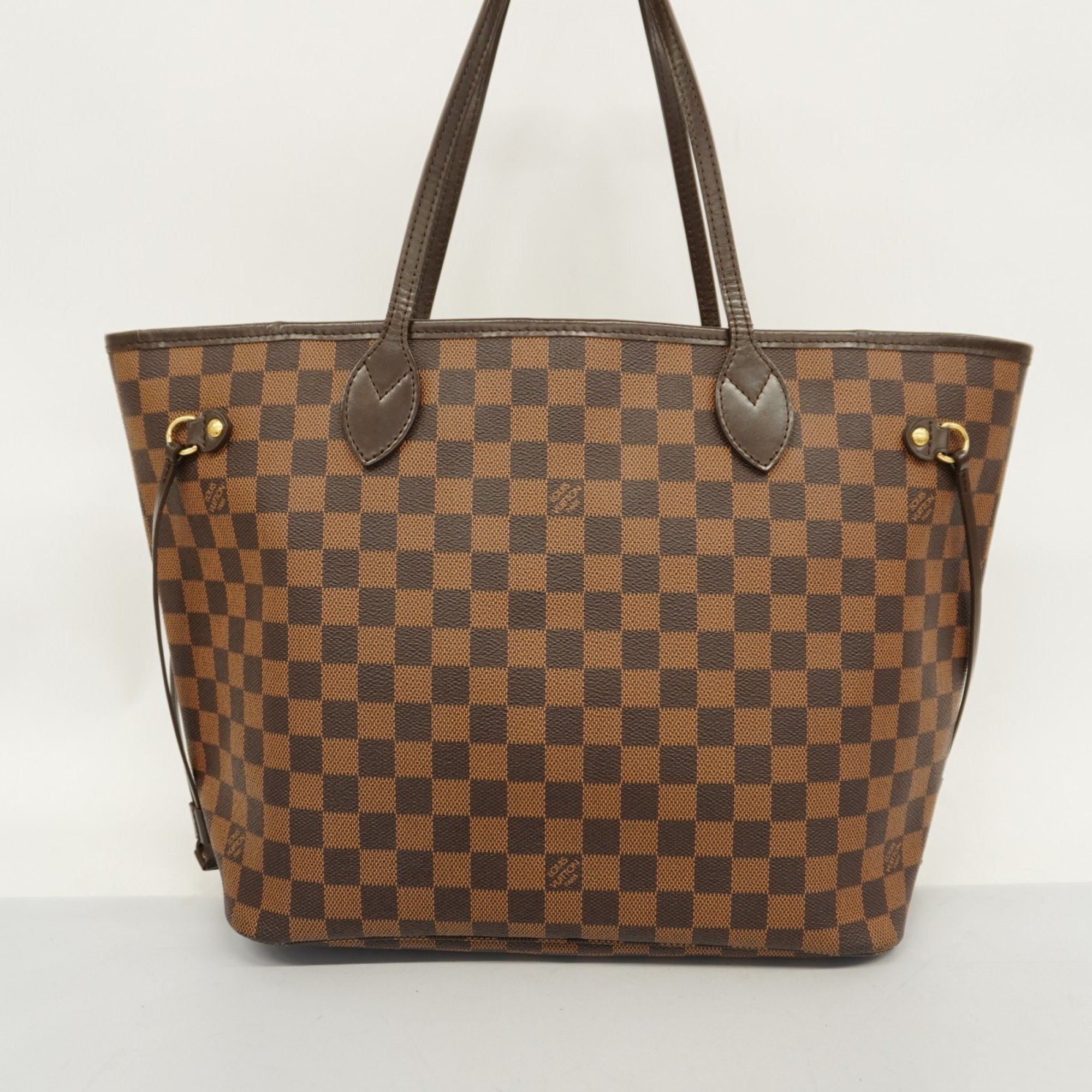 Louis Vuitton Tote Bag Damier Neverfull MM N51105 Ebene Women's