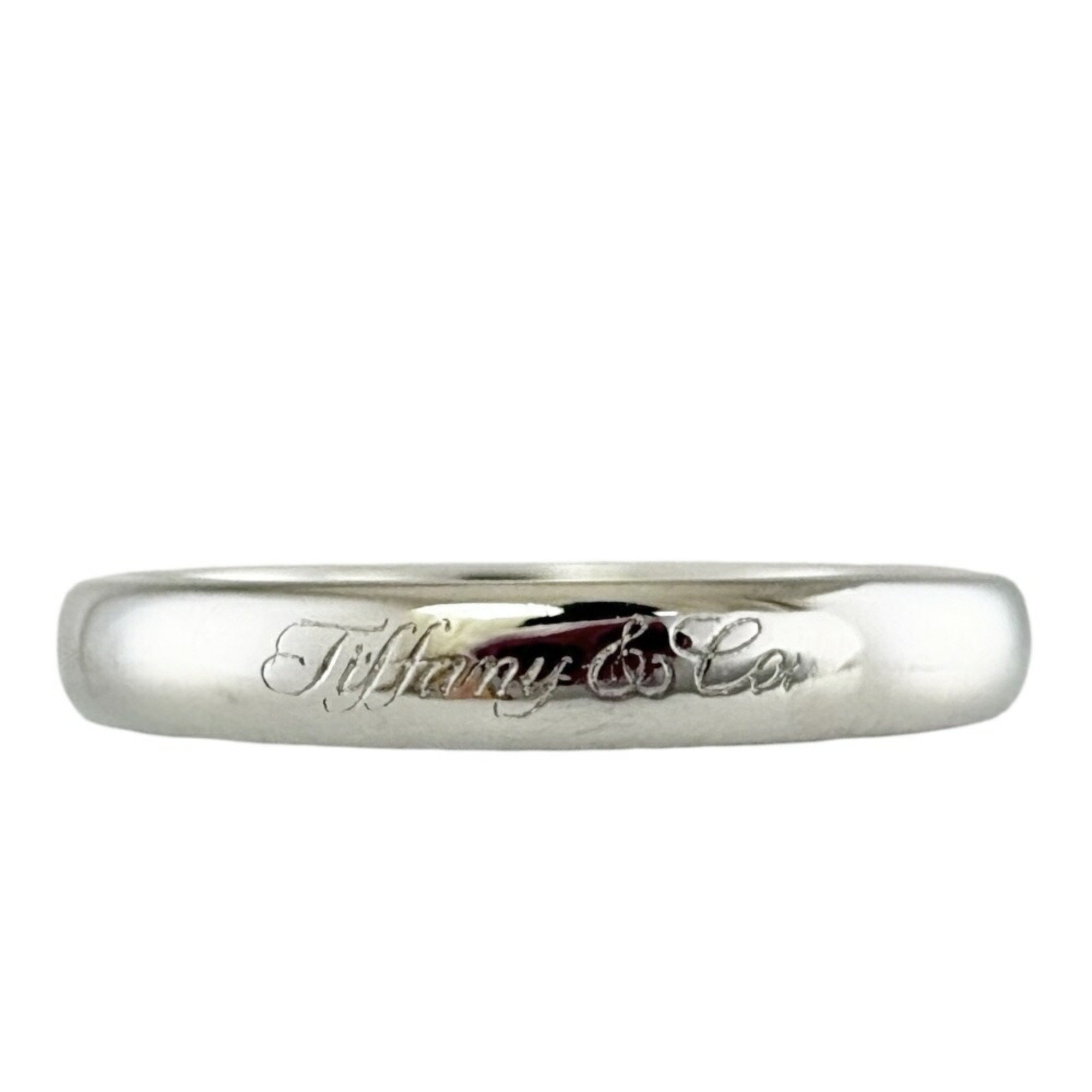 Tiffany Notes Wedding Ring, Tiffany, size 17.5, Pt950 platinum, unisex, TIFFANY&Co.