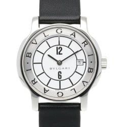 BVLGARI Solotempo Watch Stainless Steel ST29S Quartz Ladies