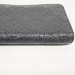 Louis Vuitton Long Wallet Monogram Empreinte Zippy M62121 Marine Rouge Ladies