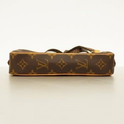 Louis Vuitton Shoulder Bag Monogram Pochette Marly Bandouliere M51828 Brown Women's