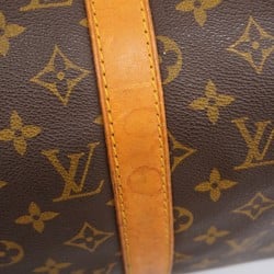 Louis Vuitton Boston Bag Monogram Keepall 50 M41426 Brown Men's Women's