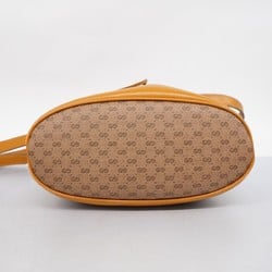 Gucci shoulder bag Micro GG Mickey Mouse 602691 brown women's