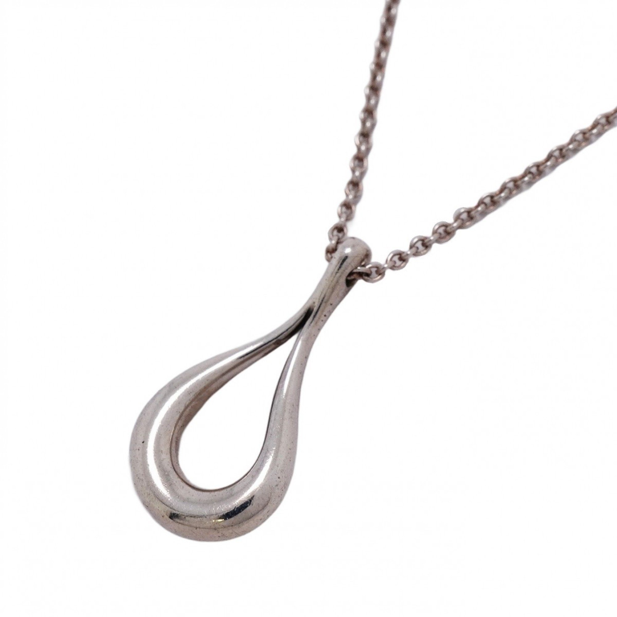 Tiffany Teardrop Necklace Silver 925 Ladies