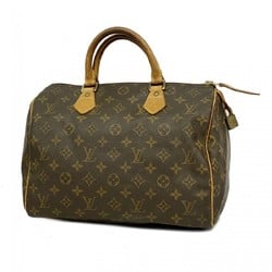 Louis Vuitton Handbag Monogram Speedy 30 M41108 Brown Ladies