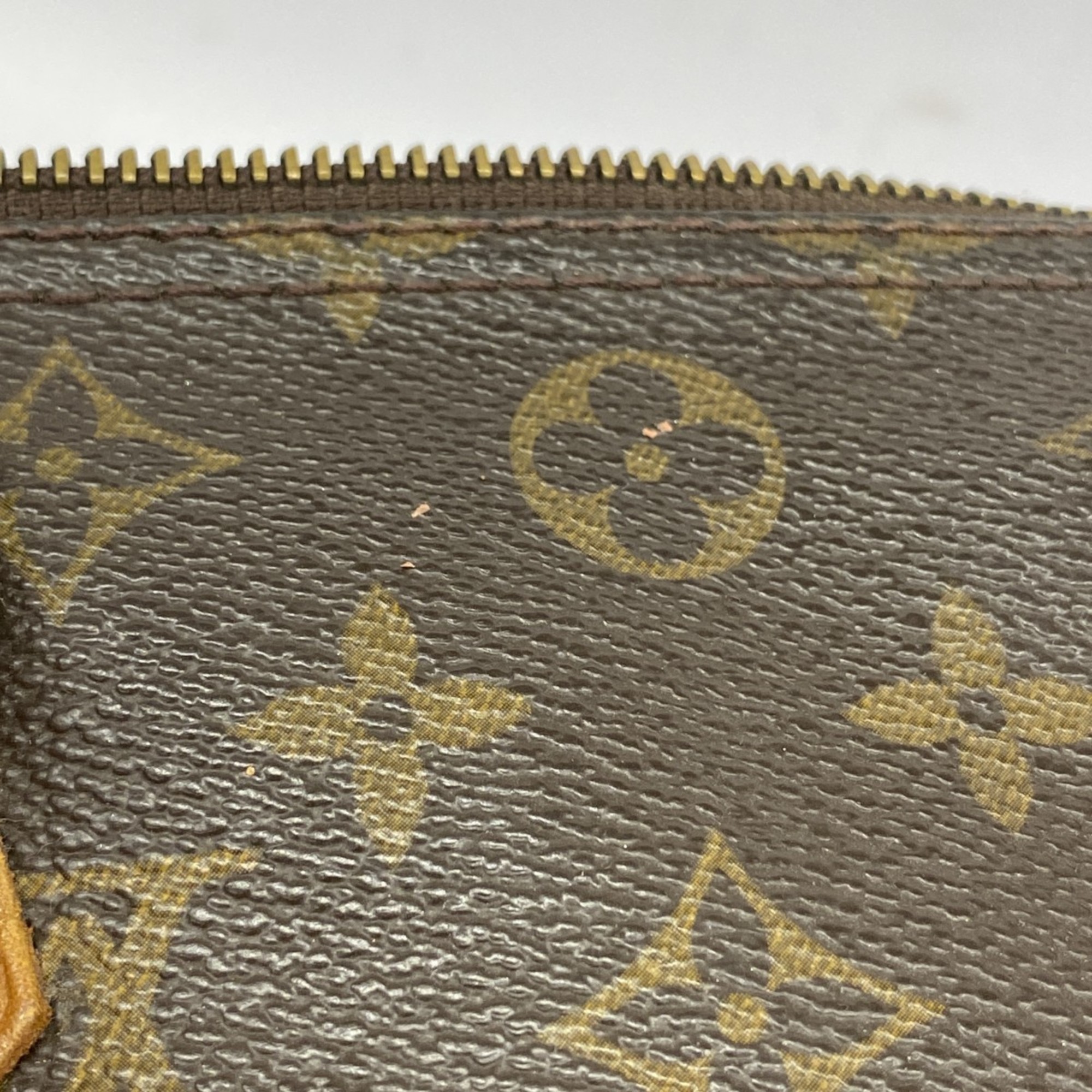 Louis Vuitton Handbag Monogram Speedy 30 M41108 Brown Ladies