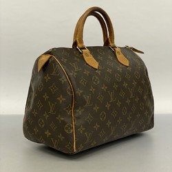 Louis Vuitton Handbag Monogram Speedy 30 M41108 Brown Ladies