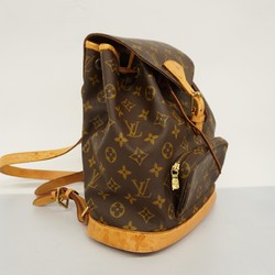 Louis Vuitton Backpack Daypack Monogram Montsouris MM M51136 Brown Women's