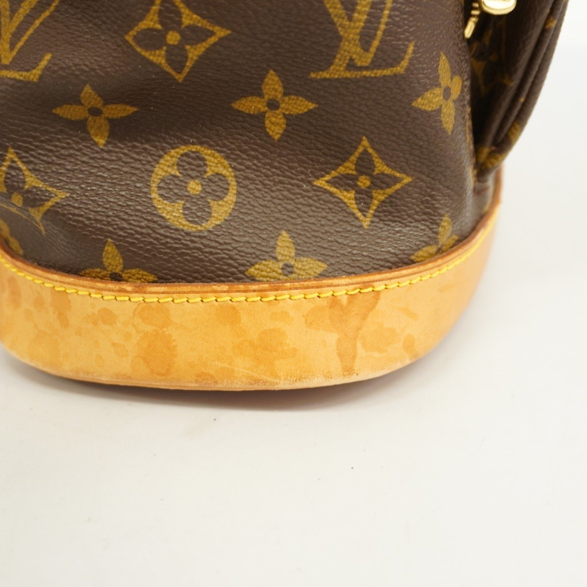 Louis Vuitton Backpack Daypack Monogram Montsouris MM M51136 Brown Women's