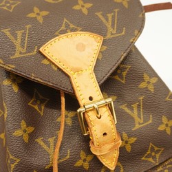 Louis Vuitton Backpack Daypack Monogram Montsouris MM M51136 Brown Women's