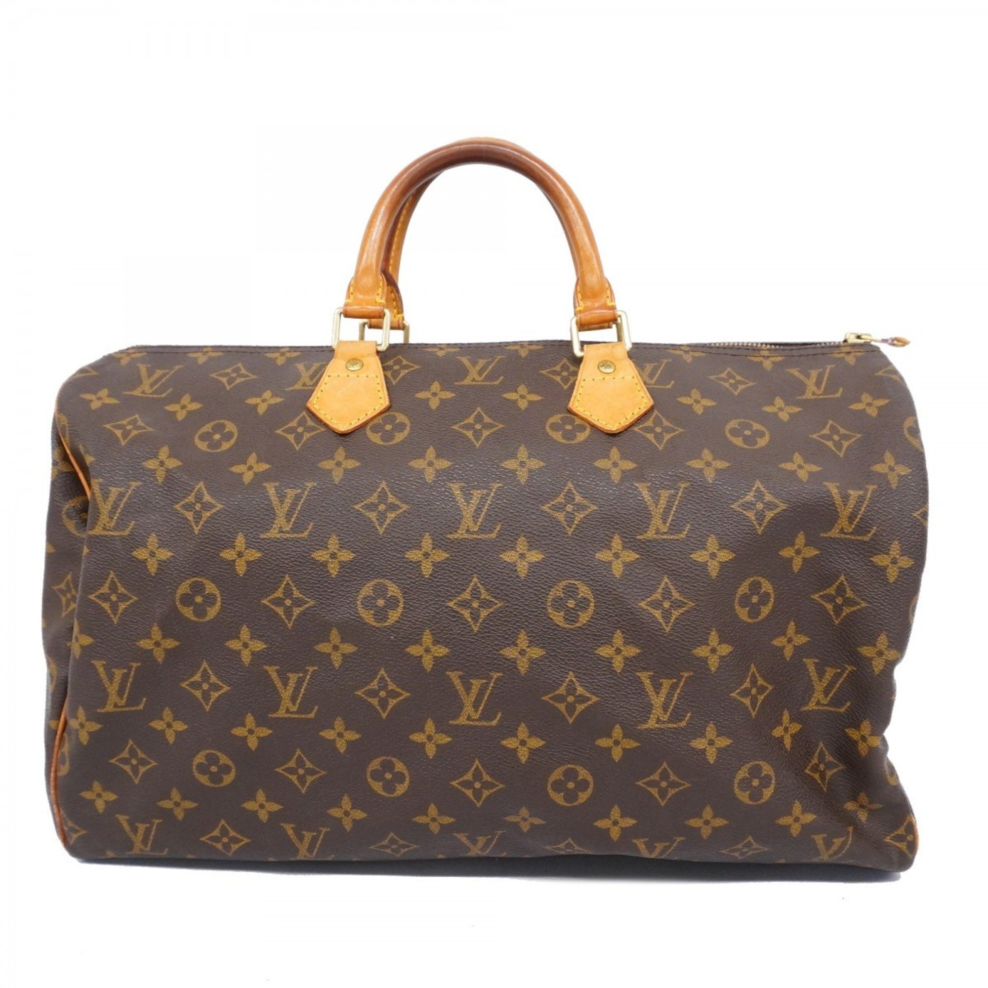 Louis Vuitton Handbag Monogram Speedy 40 M41106 Brown Ladies