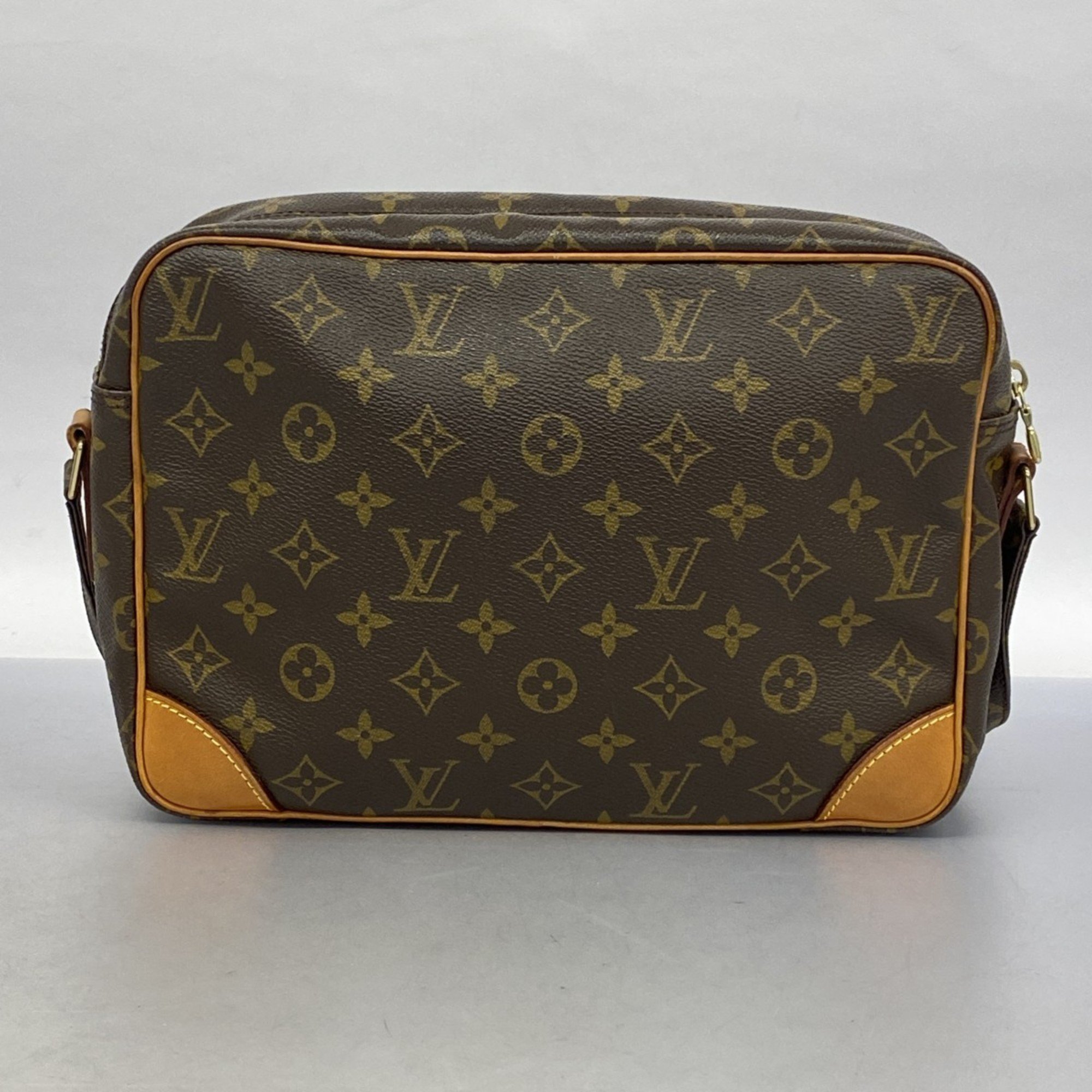 Louis Vuitton Shoulder Bag Monogram Nile M45244 Brown Ladies