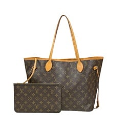 Louis Vuitton Neverfull MM Monogram Tote Bag Canvas M46975 Brown Women's LOUIS VUITTON