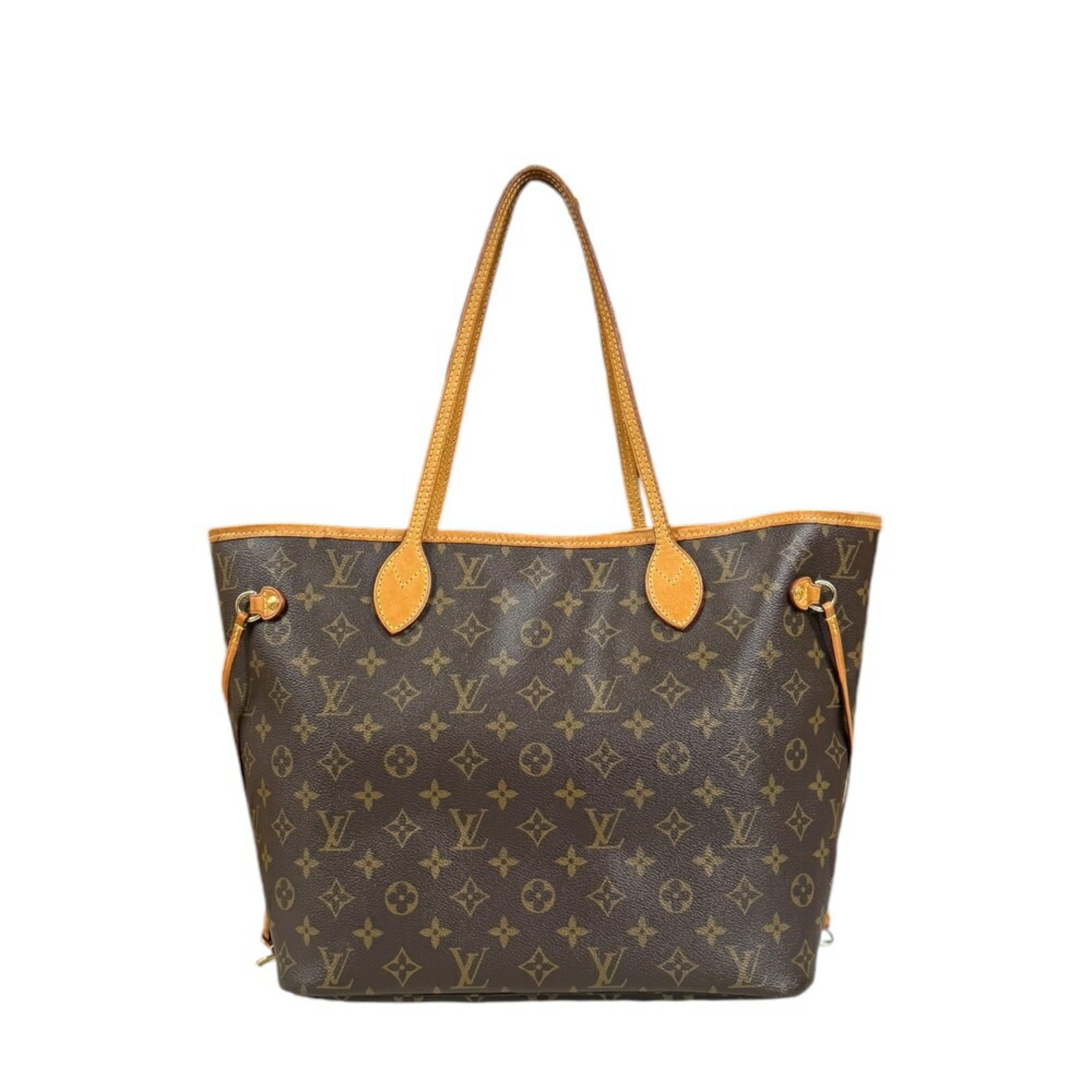 Louis Vuitton Neverfull MM Monogram Tote Bag Canvas M46975 Brown Women's LOUIS VUITTON