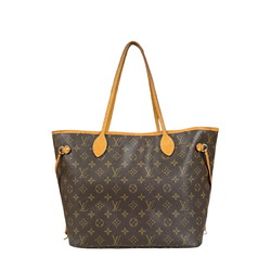 Louis Vuitton Neverfull MM Monogram Tote Bag Canvas M46975 Brown Women's LOUIS VUITTON