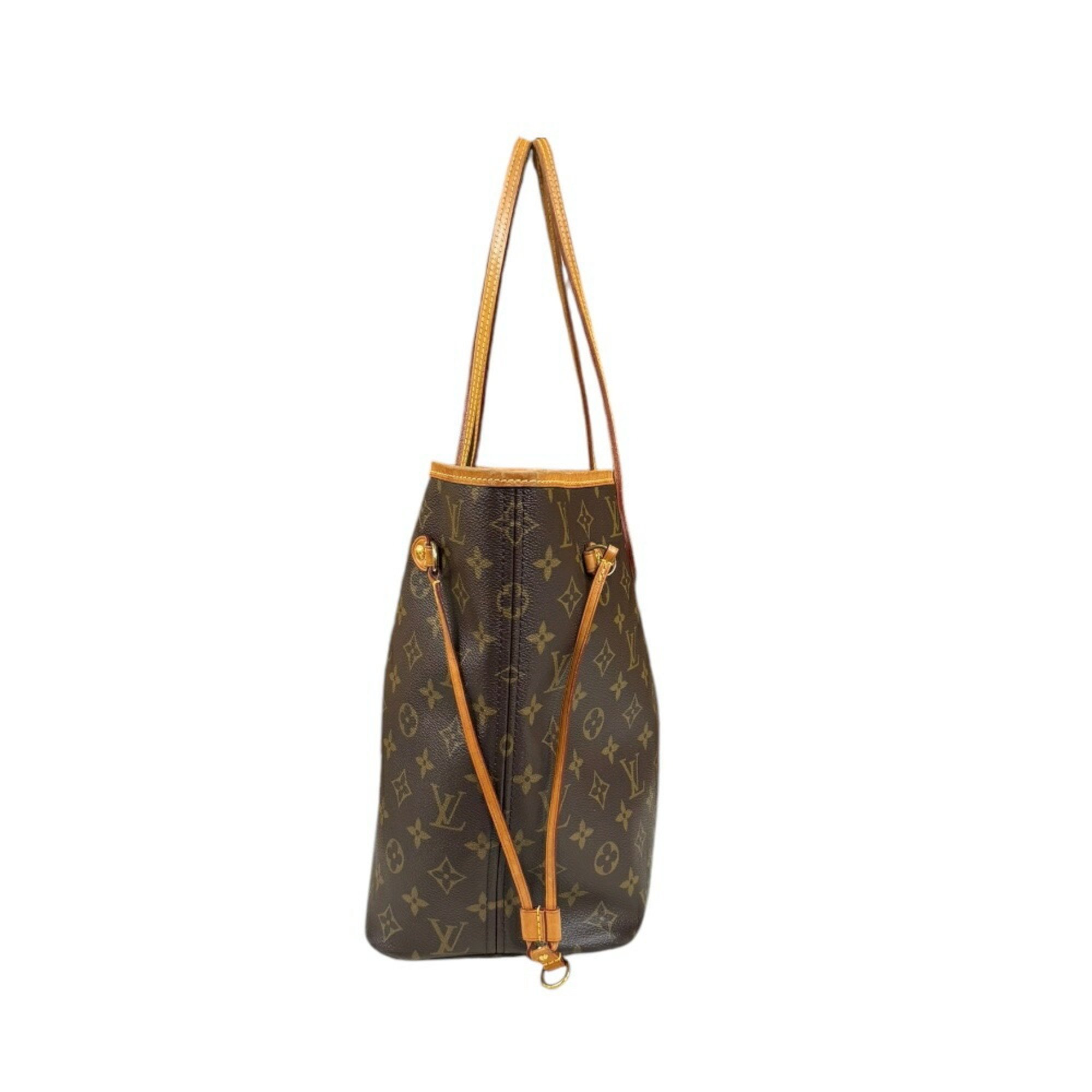 Louis Vuitton Neverfull MM Monogram Tote Bag Canvas M46975 Brown Women's LOUIS VUITTON