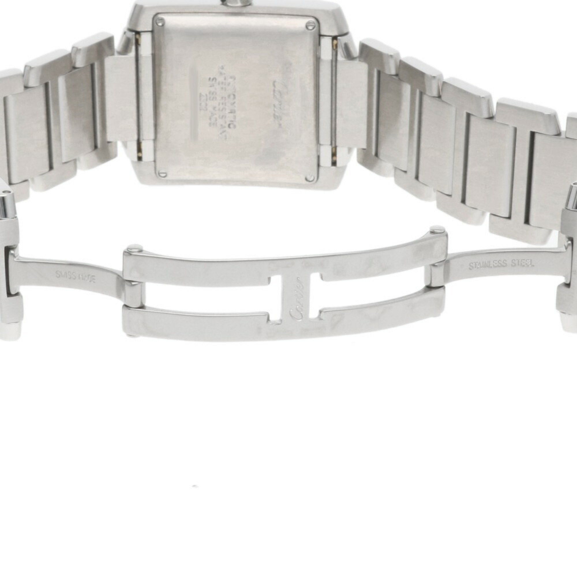 Cartier Tank Francaise LM Watch, Stainless Steel 2302 Automatic, Men's, Overhauled