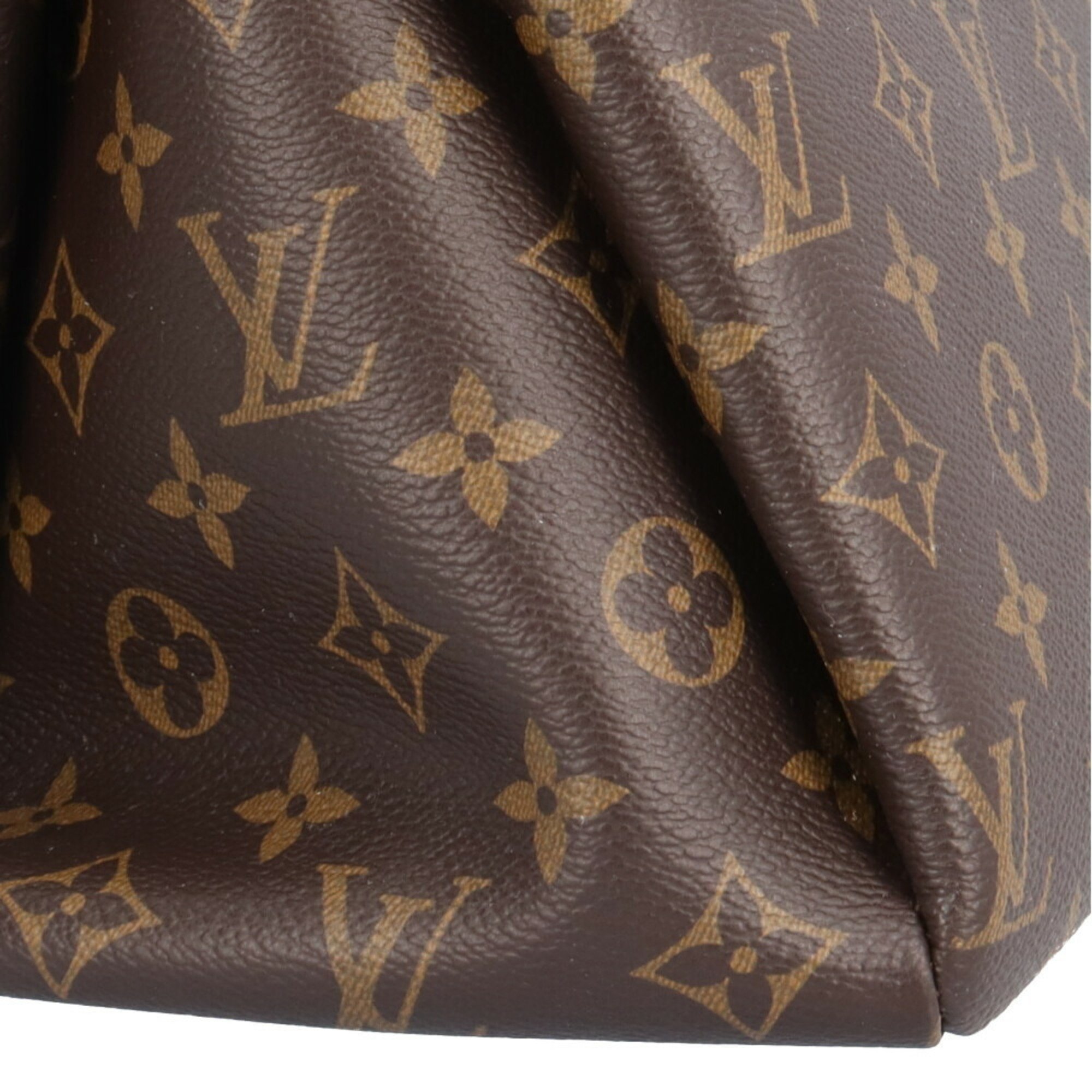 Louis Vuitton Pallas Shopper Monogram Shoulder Bag Canvas M51196 Brown Women's LOUIS VUITTON