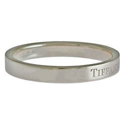 Tiffany Flat Band Ring, Tiffany, size 16, Pt950 platinum, unisex, TIFFANY&Co.