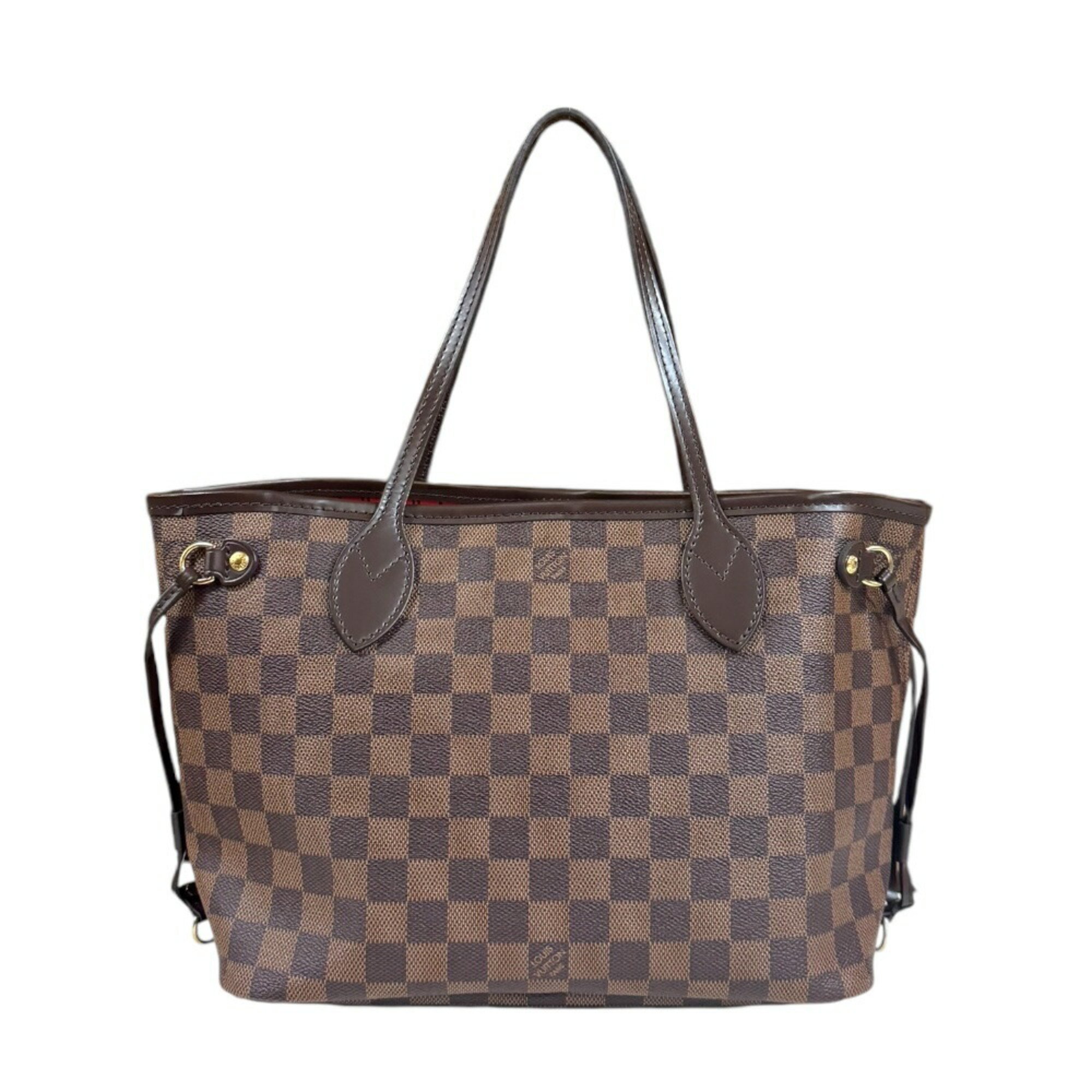 Louis Vuitton Neverfull PM Damier Tote Bag Canvas N41359 Brown Women's LOUIS VUITTON