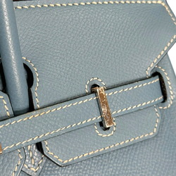 Hermes Birkin 25 Handbag Epsom Blue Women's HERMES