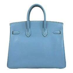 Hermes Birkin 25 Handbag Epsom Blue Women's HERMES