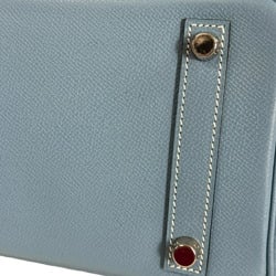 Hermes Birkin 25 Handbag Epsom Blue Women's HERMES