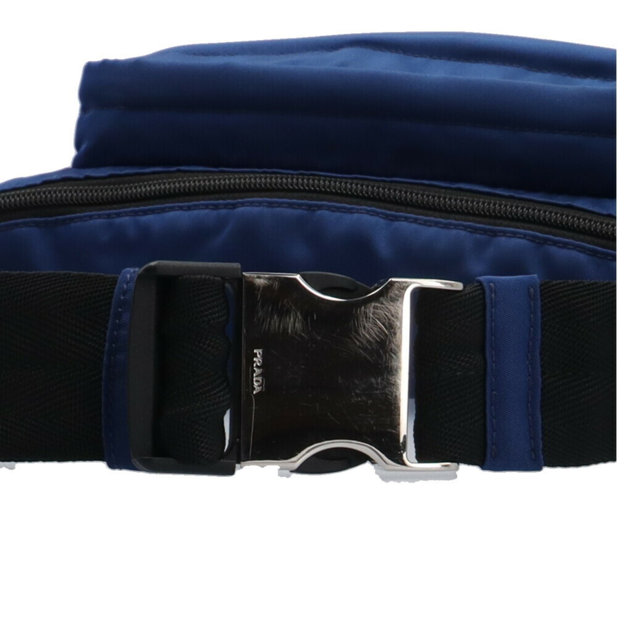 Prada Body Bag Nylon 2VL005 Blue Unisex PRADA