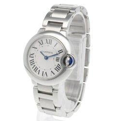 Cartier Ballon Bleu Watch, Stainless Steel W69010Z4 Quartz Ladies CARTIER