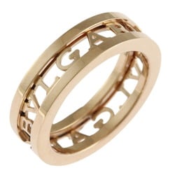 BVLGARI Work Spiral Ring, Size 10.5, 18K Gold, Women's,