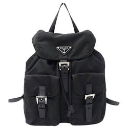 PRADA Women's Bag, Backpack, Nylon, Black, Compact