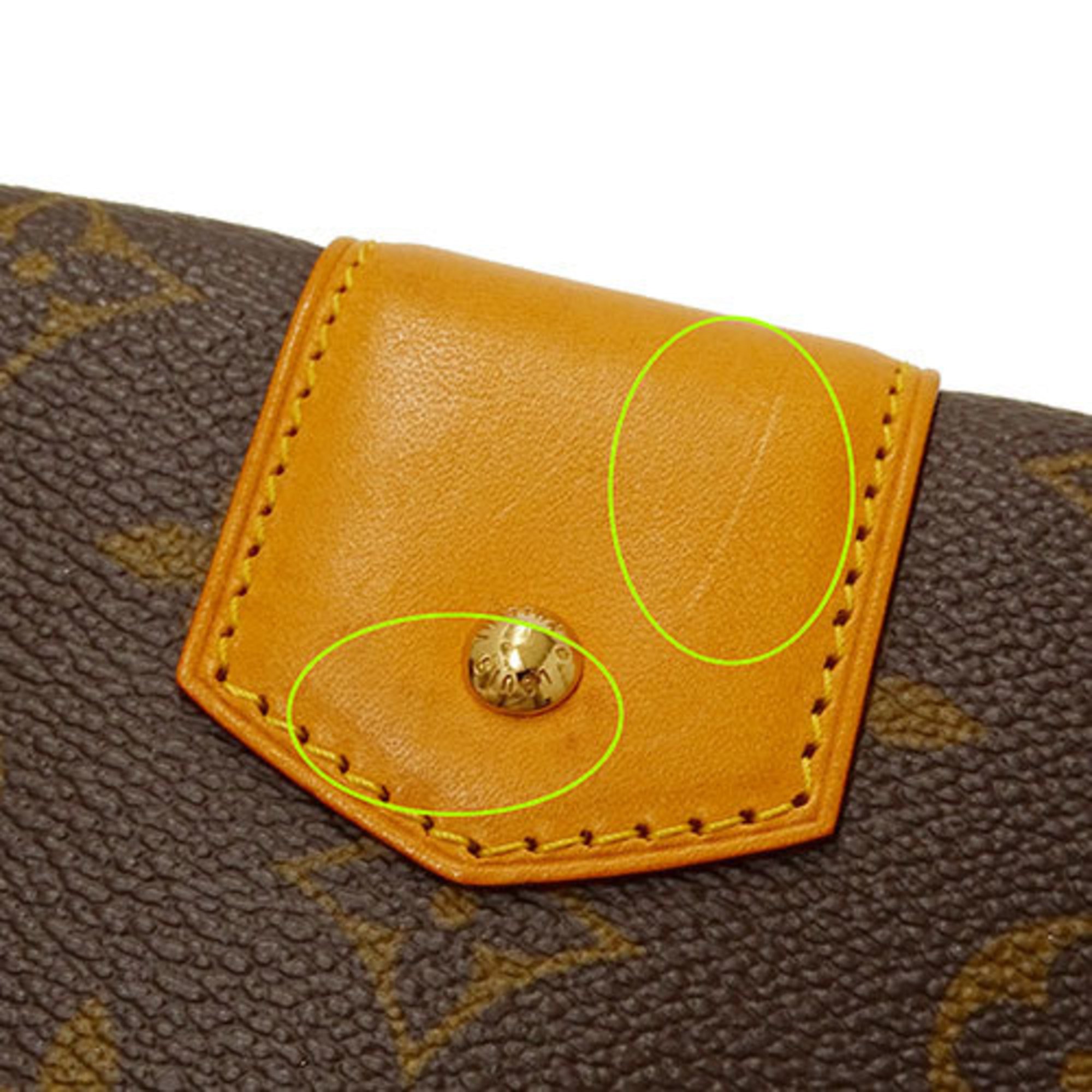 Louis Vuitton LOUIS VUITTON Bag Monogram Women's Men's Clutch Second Brown M42427