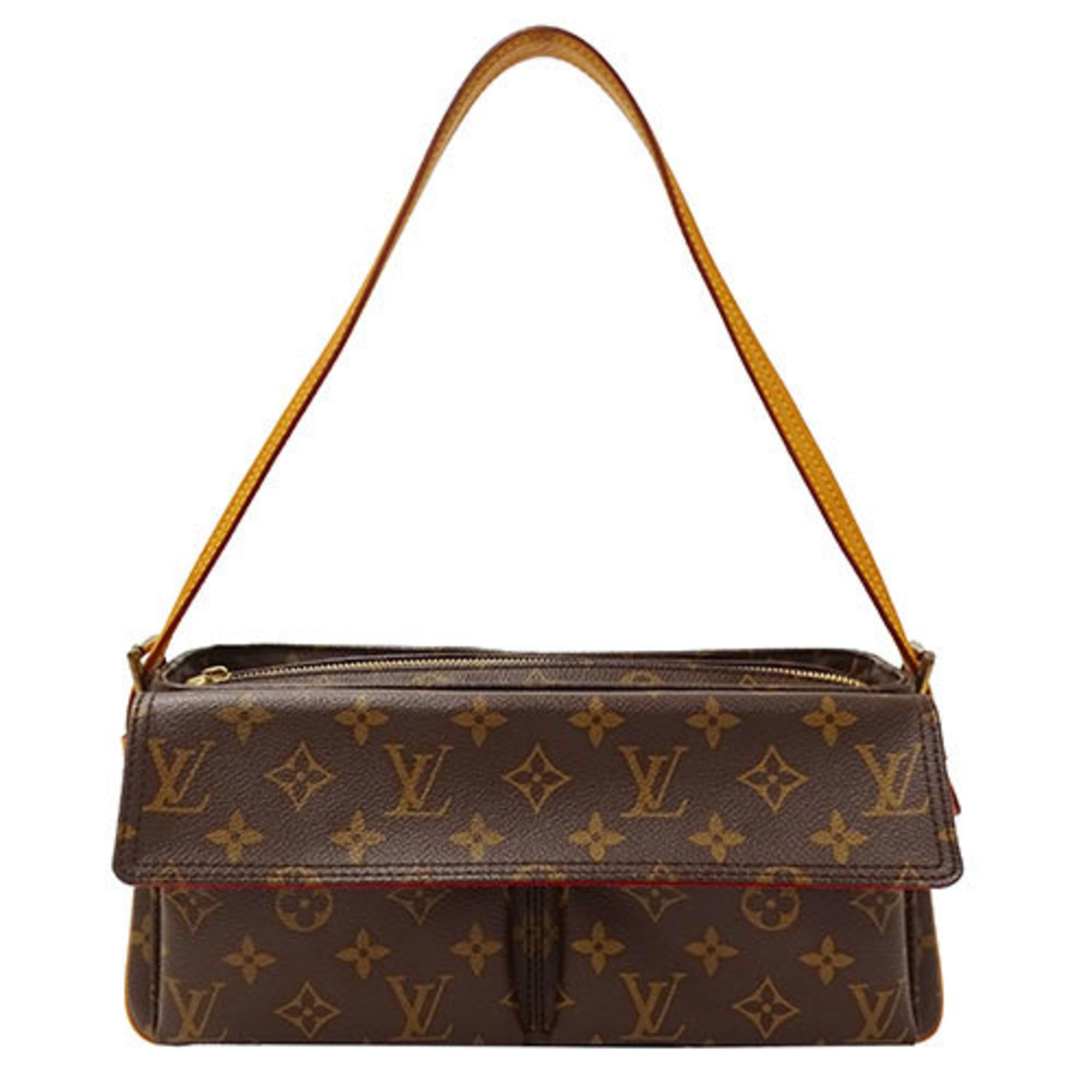 Louis Vuitton LOUIS VUITTON Bag Monogram Women's Shoulder Vivacite MM Brown M51164