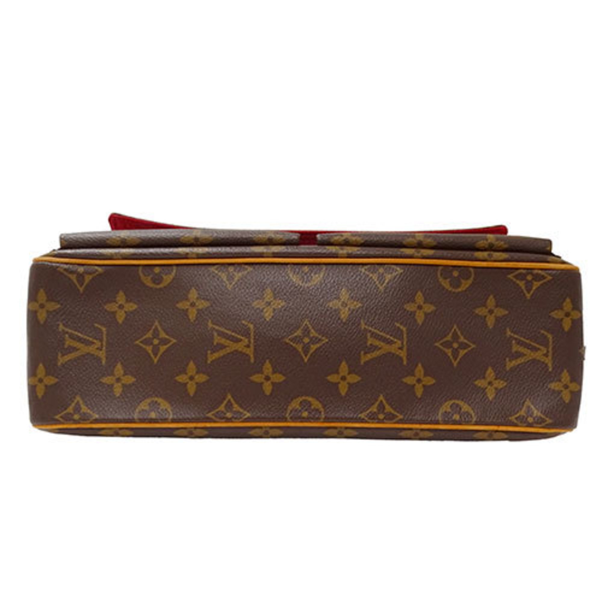 Louis Vuitton LOUIS VUITTON Bag Monogram Women's Shoulder Vivacite MM Brown M51164