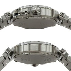 Cartier Pasha C Big Date Automatic Watch for Boys AT Stainless Steel SS W31055M7 Silver White Polished