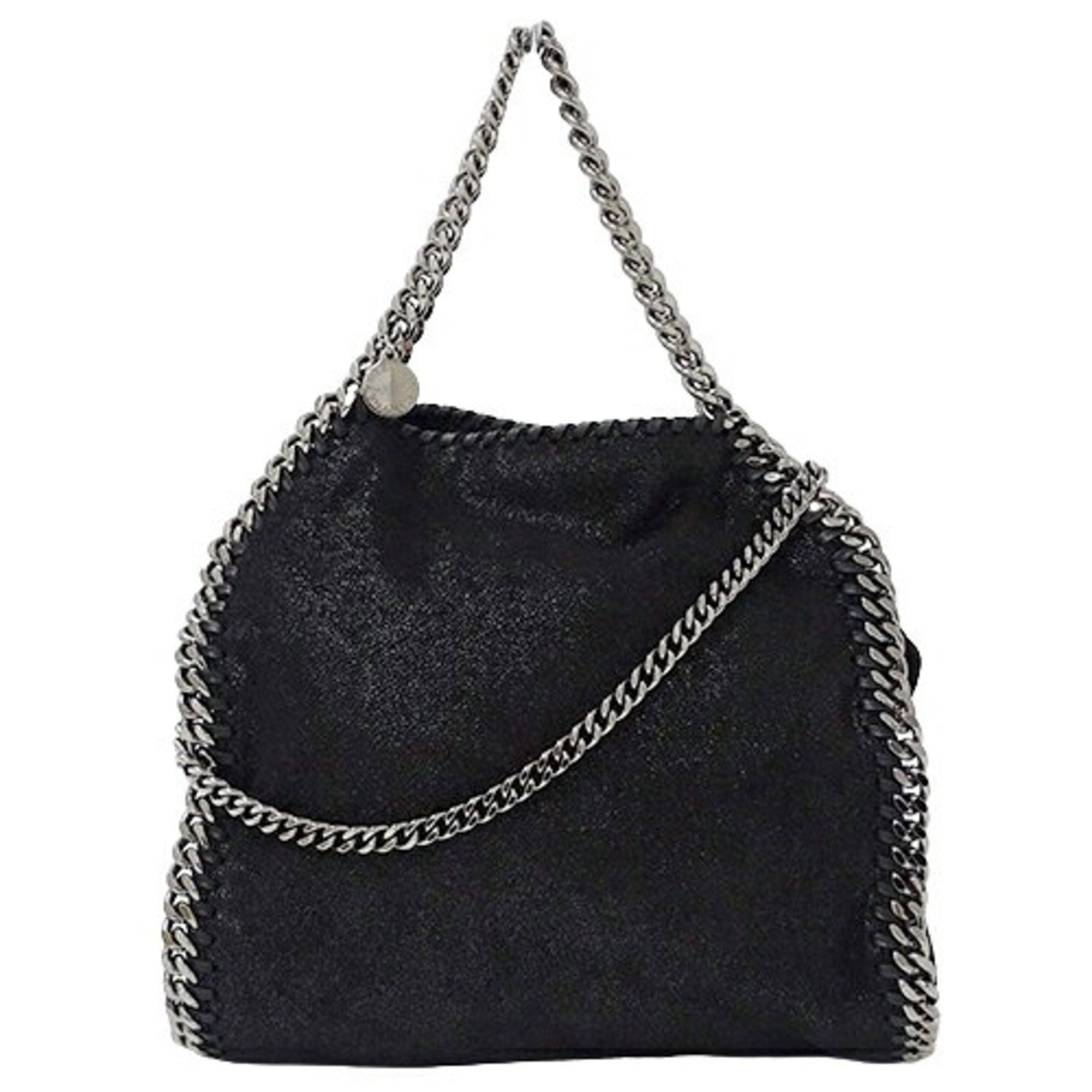 Stella McCartney Bags Women's Handbags Shoulder 2way Falabella Tote Bag Black Chain