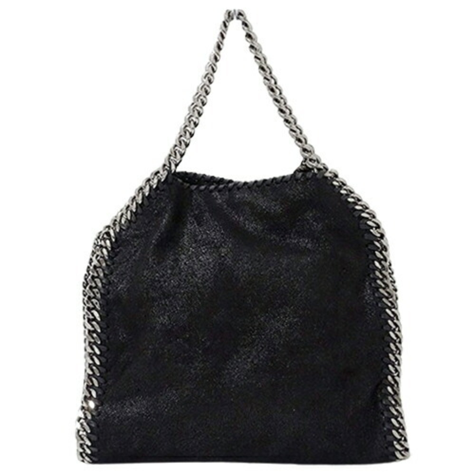 Stella McCartney Bags Women's Handbags Shoulder 2way Falabella Tote Bag Black Chain