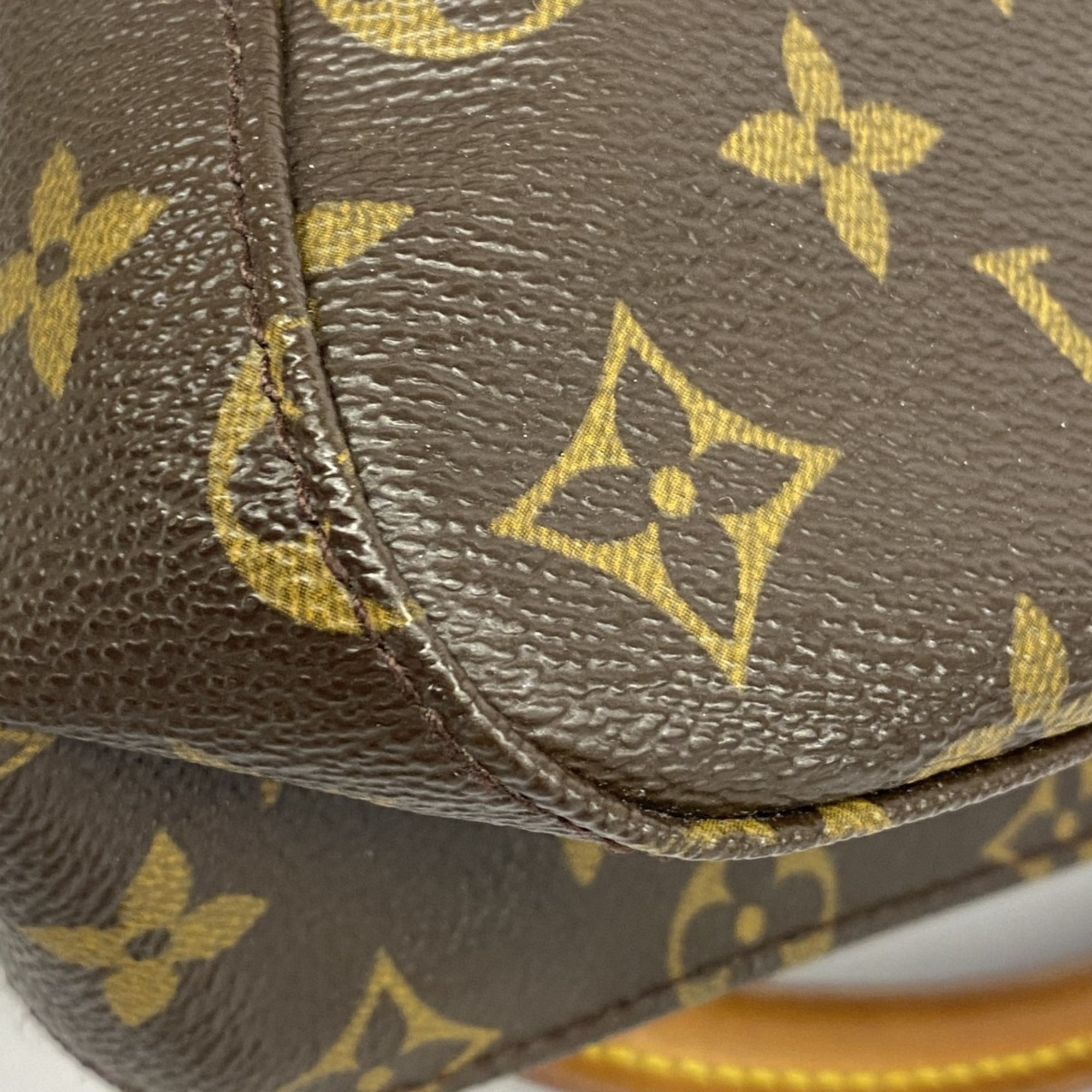 Louis Vuitton Shoulder Bag Monogram Looping M51147 Brown Ladies