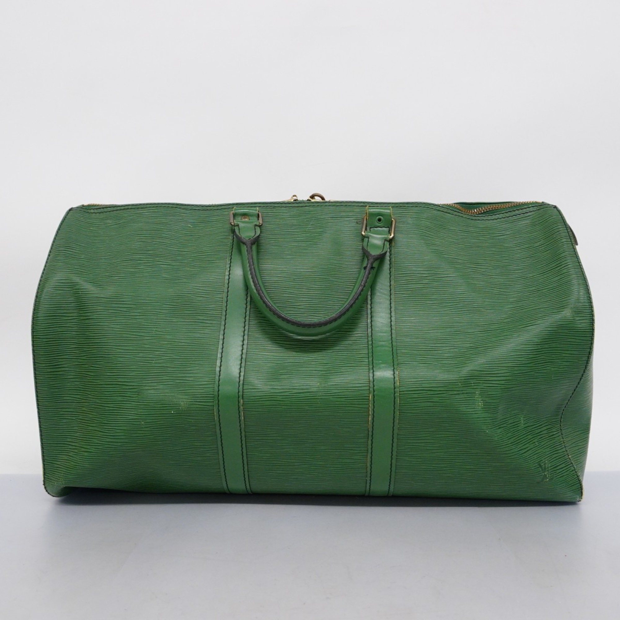 Louis Vuitton Boston Bag Epi Keepall 50 M42964 Borneo Green Men's Women's