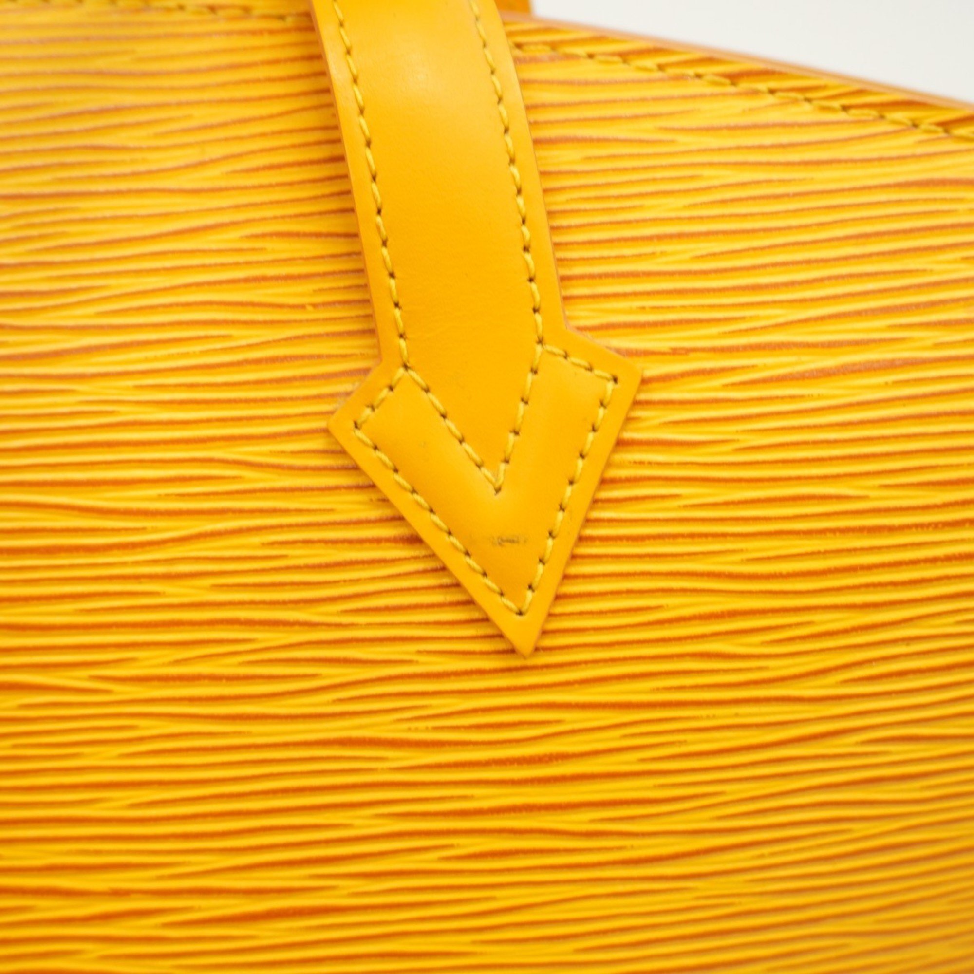 Louis Vuitton Shoulder Bag Epi Saint Jacques Long M52339 Jaune Ladies