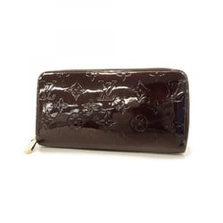 Louis Vuitton Long Wallet Vernis Zippy M93522 Amarante Ladies