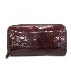 Louis Vuitton Long Wallet Vernis Zippy M93522 Amarante Ladies