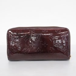 Louis Vuitton Long Wallet Vernis Zippy M93522 Amarante Ladies